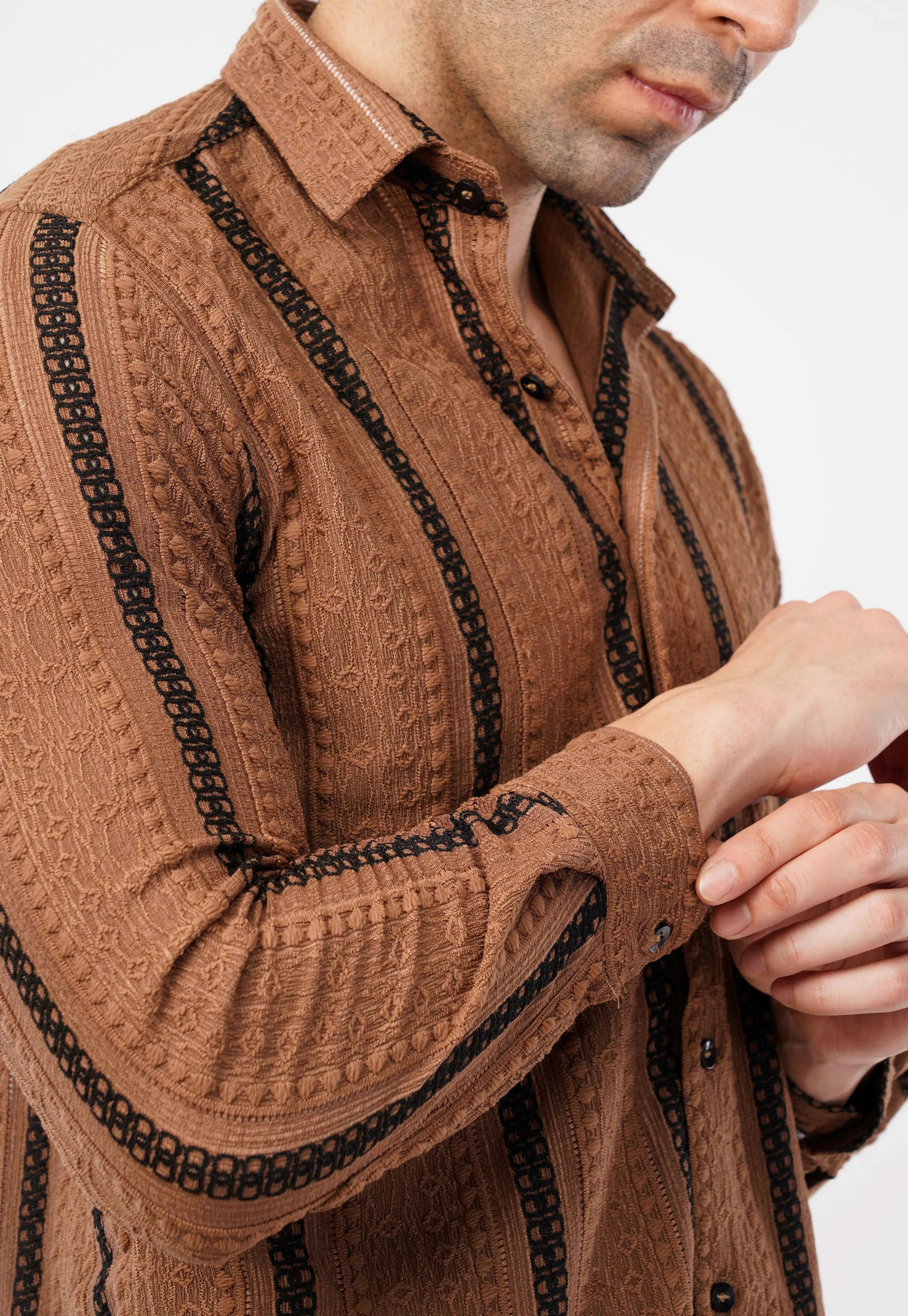 Caramel Rush Full Sleeve Shirt